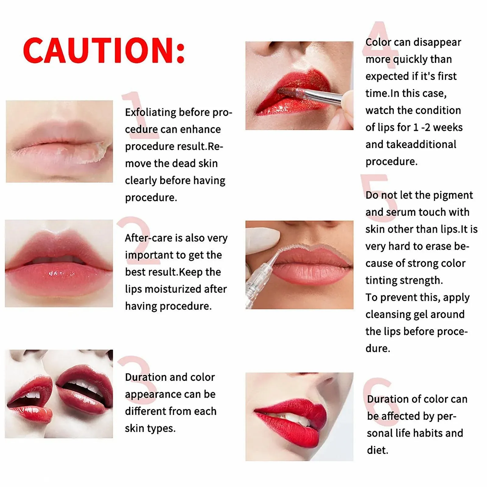 Набір напівперманентного блиску для губ Adawd, для більш повних зволожених губ, фото №4 Набір напівперманентного блиску для губ Adawd, для більш повних зволожених губ, фото №4