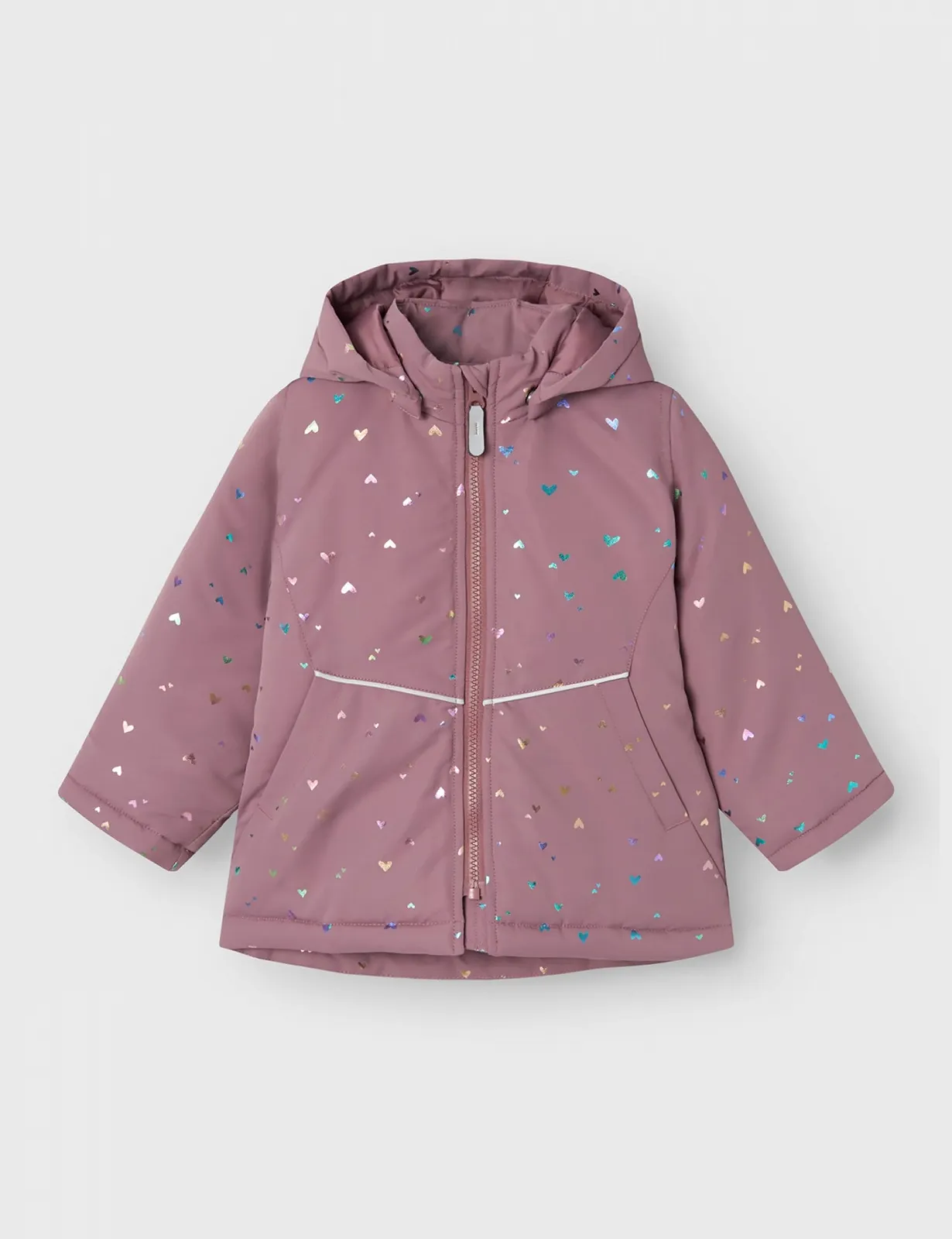 Куртка NAME IT Nmfmaxi Glitter Foil Short, фото №3