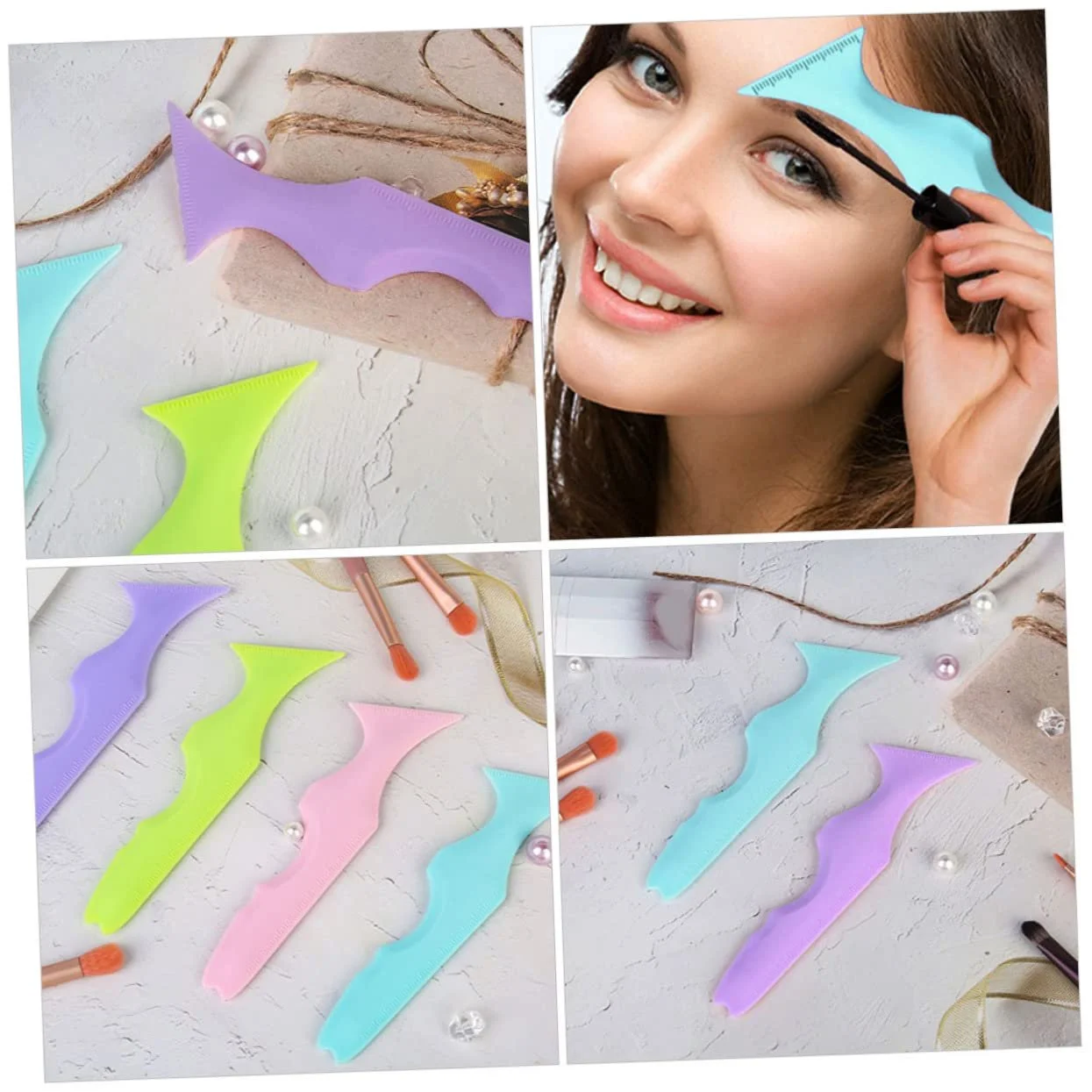 Інструменти HAPINARY Силіконові трафарети, фото №2