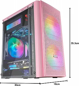 Корпус для ПК Mars Gaming MC300P / без БЖ / Рожевий ціна на synthetic.ua - Фото 1 Корпус для ПК Mars Gaming MC300P / без БЖ / Рожевий synthetic.ua - Фото 1