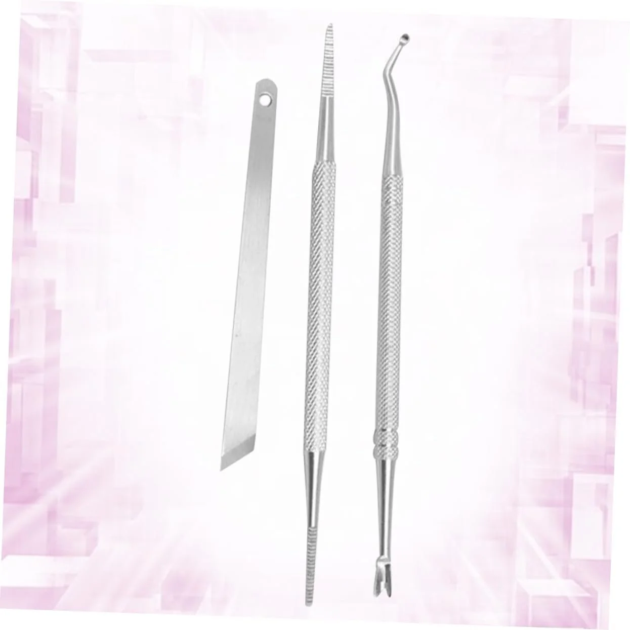 Средство для чистки ногтей OATIPHO, 3 шт., лопатка для удаления кутикулы, фото №3 Средство для чистки ногтей OATIPHO, 3 шт., лопатка для удаления кутикулы, фото №3