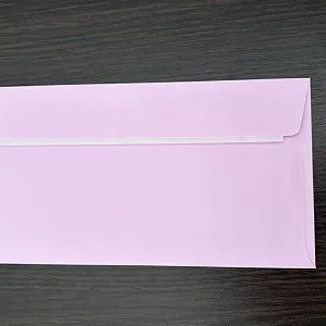 Паперові подарункові конверти , 10 шт, лавандовий колір - Фото 1