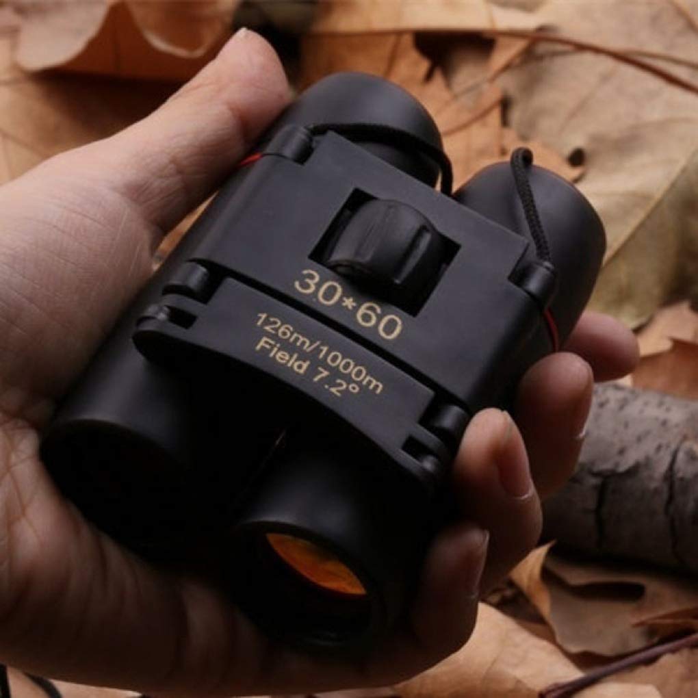 Набор Telescopic Plastic 30 x 60 cm Optical Binoculars Spotting Scopes Transparent Vision Telescopes Camping Accessories Focus Binoculars Red Film Black, фото №5