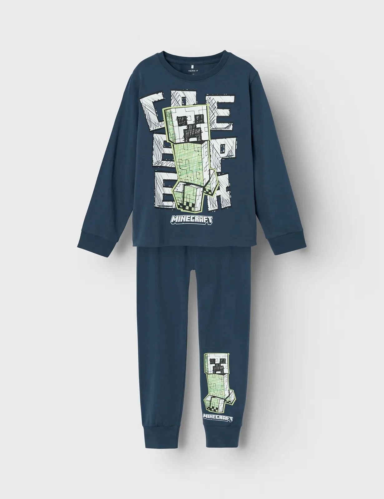 Піжамний комплект NAME IT Minecraft Ls Nightset Noos Bfu для хлопчиків, фото №3