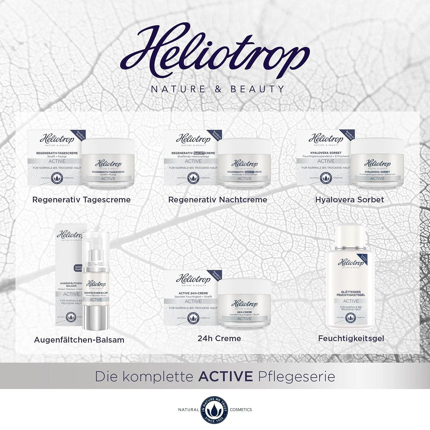 Зволожувальний денний крем Heliotrop Active Regenerative з екстрактом водоростей, вітаміном С та рициновою олією Для нормальної та сухої шкіри 1 х 50 мл, фото №6