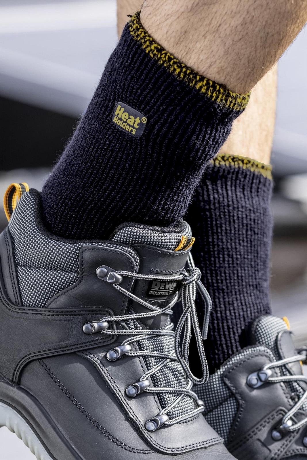 Женские носки HEAT HOLDERS 1 пара Heat Holder Employee 2.3 TOG Усиленная пятка и носок Рабочие чулки, фото №4