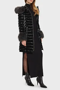 Жіноча куртка Guess by Marciano Janis Чорний - 42 synthetic.ua - Фото 1