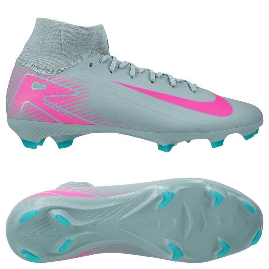 Футбольные бутсы Nike Zoom Mercurial Superfly 10 Pro FG HF9433-301-J Cерые, размер 38, фото №1