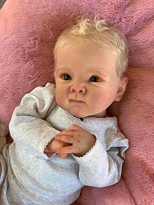 Кукла Zero pam Reborn Baby Full Silicone Lifelike 18 Inch Boy - Фото 1