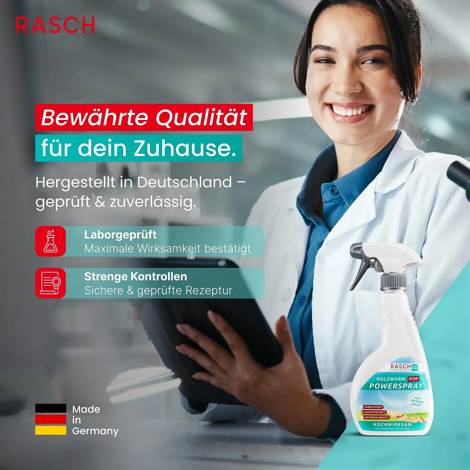 Спрей проти деревоточців Rasch Home Defender 500 мл, фото №5