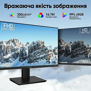 Монитор 27" KOORUI 27N2A Full HD VA 75 Гц synthetic.ua - Фото 1