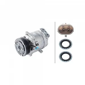Компресор кондиціонера HELLA 8FK 366 200-591 - Фото 1