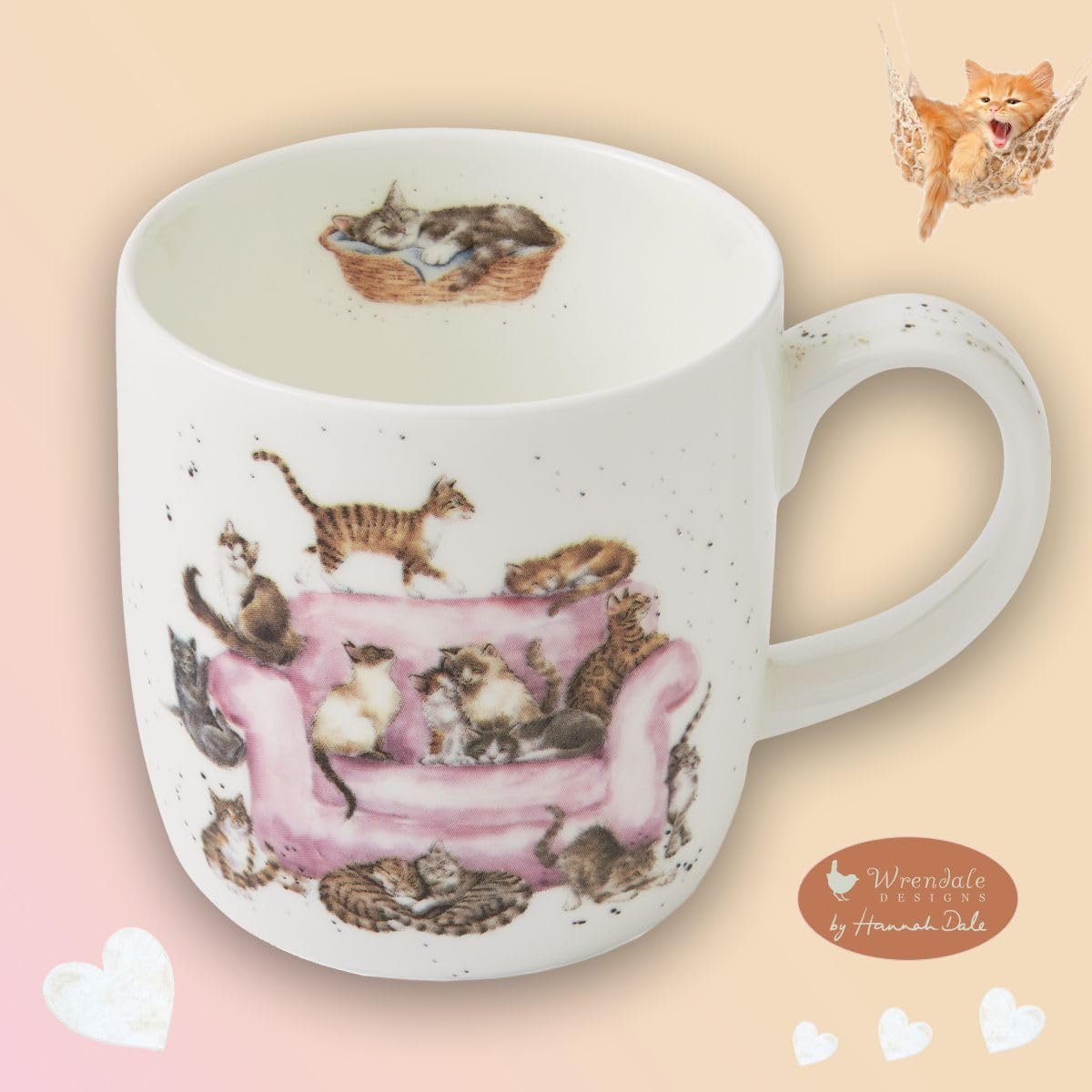 Кружка Wrendale Designs Cats Cattitude WP-MMVA5629-XS порцелянова, фото №2