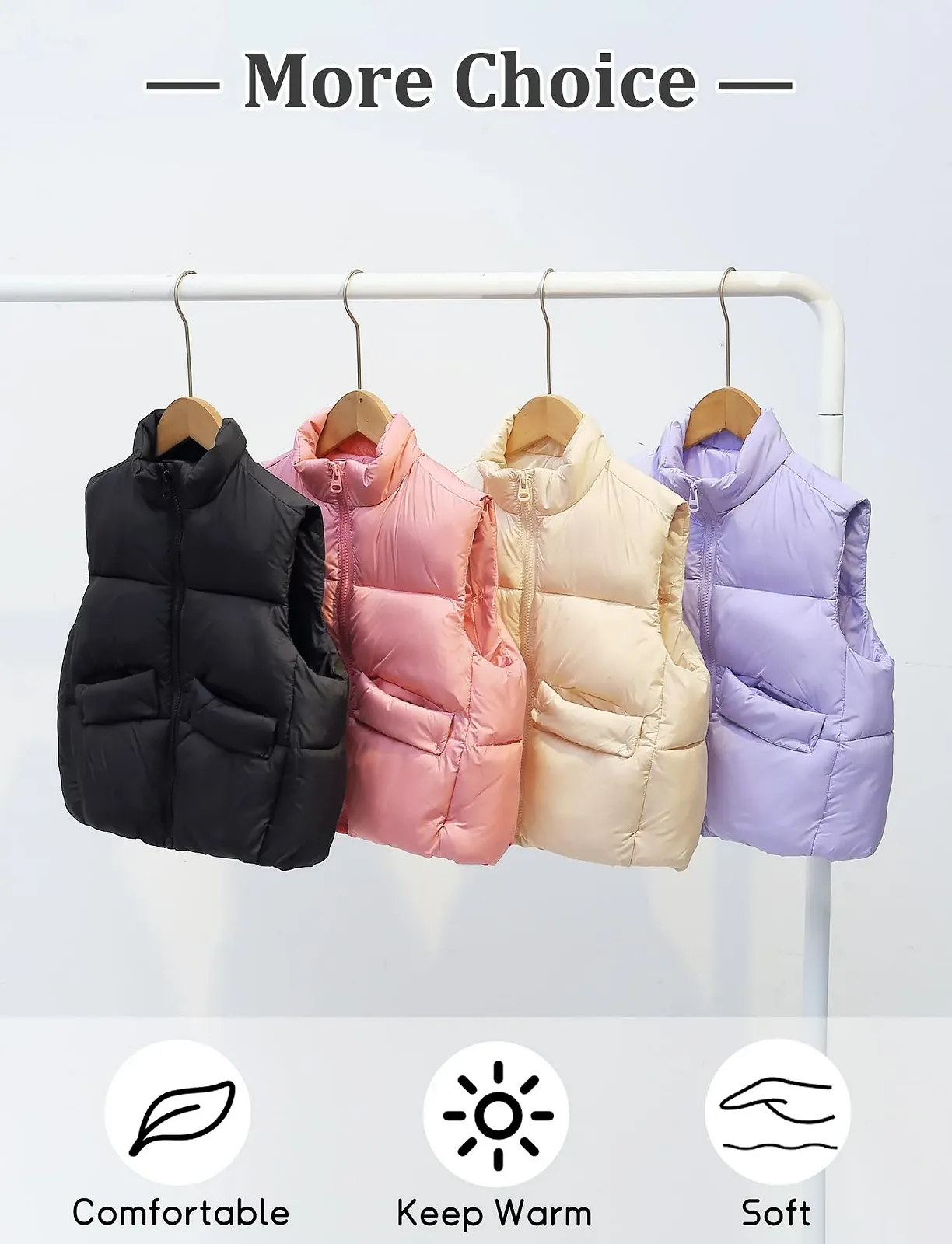 Жилет Happy Cherry зимовий для хлопчиків та дівчаток, фото №5