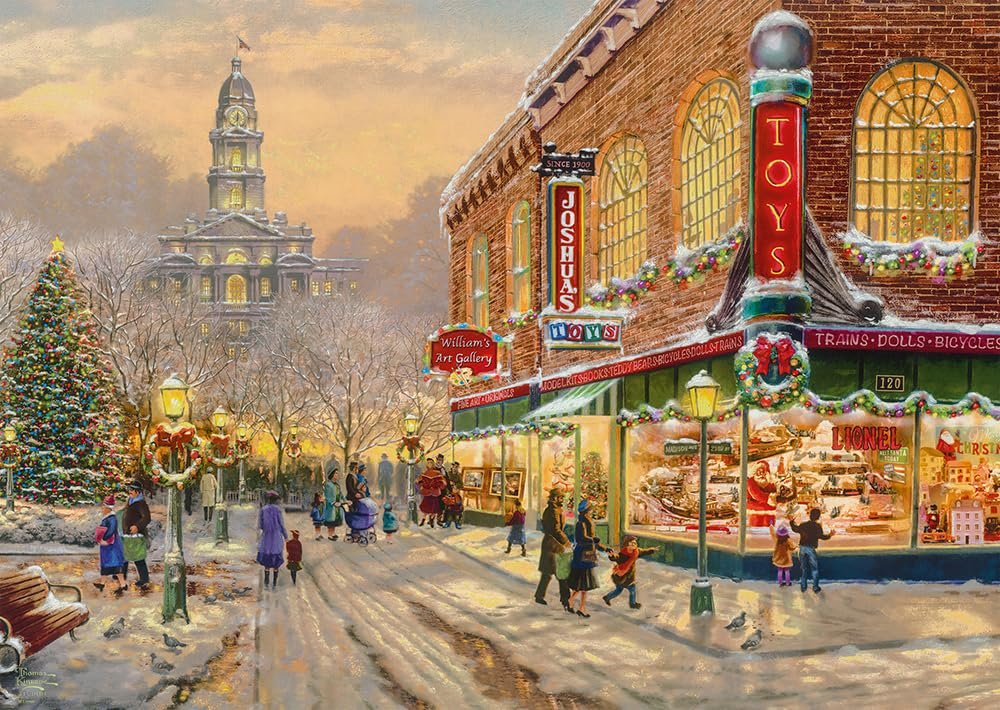 Пазл Schmidt Spiele Thomas Kinkade A Christmas Wish 59936 1000 деталей, фото №1 Пазл Schmidt Spiele Thomas Kinkade A Christmas Wish 59936 1000 деталей, фото №1