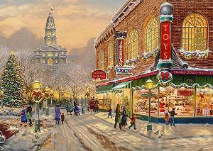 Пазл Schmidt Spiele Thomas Kinkade A Christmas Wish 59936 1000 деталей - Фото 1