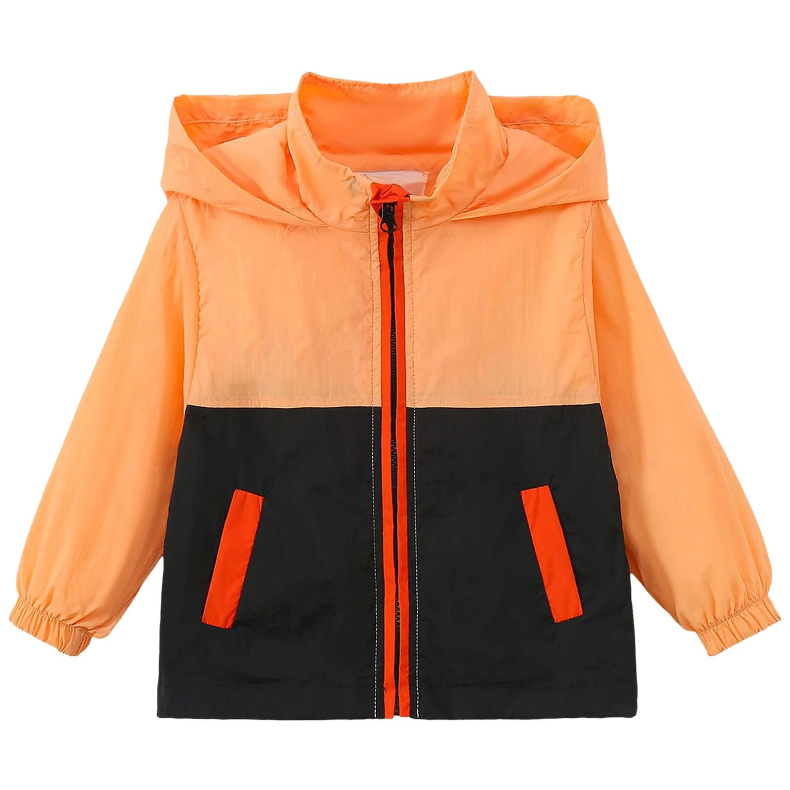 Куртка детская Ветрозащитная С карманами Теплая стеганая куртка С капюшоном Outdoor Куртка Короткая на молнии Уютная куртка Легкая Теплая зимняя куртка Outdoor Переходная куртка, фото №1