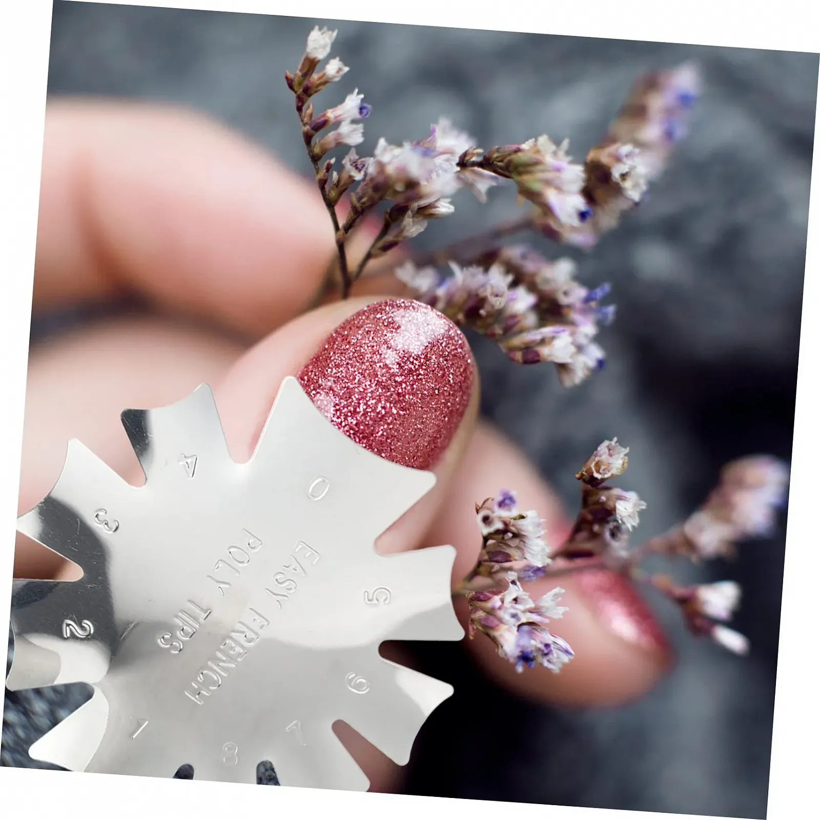 Набор для маникюра PACKOVE 7 шт. Металлические шаблоны для ногтей Серебристый, фото №7 Набор для маникюра PACKOVE 7 шт. Металлические шаблоны для ногтей Серебристый, фото №7