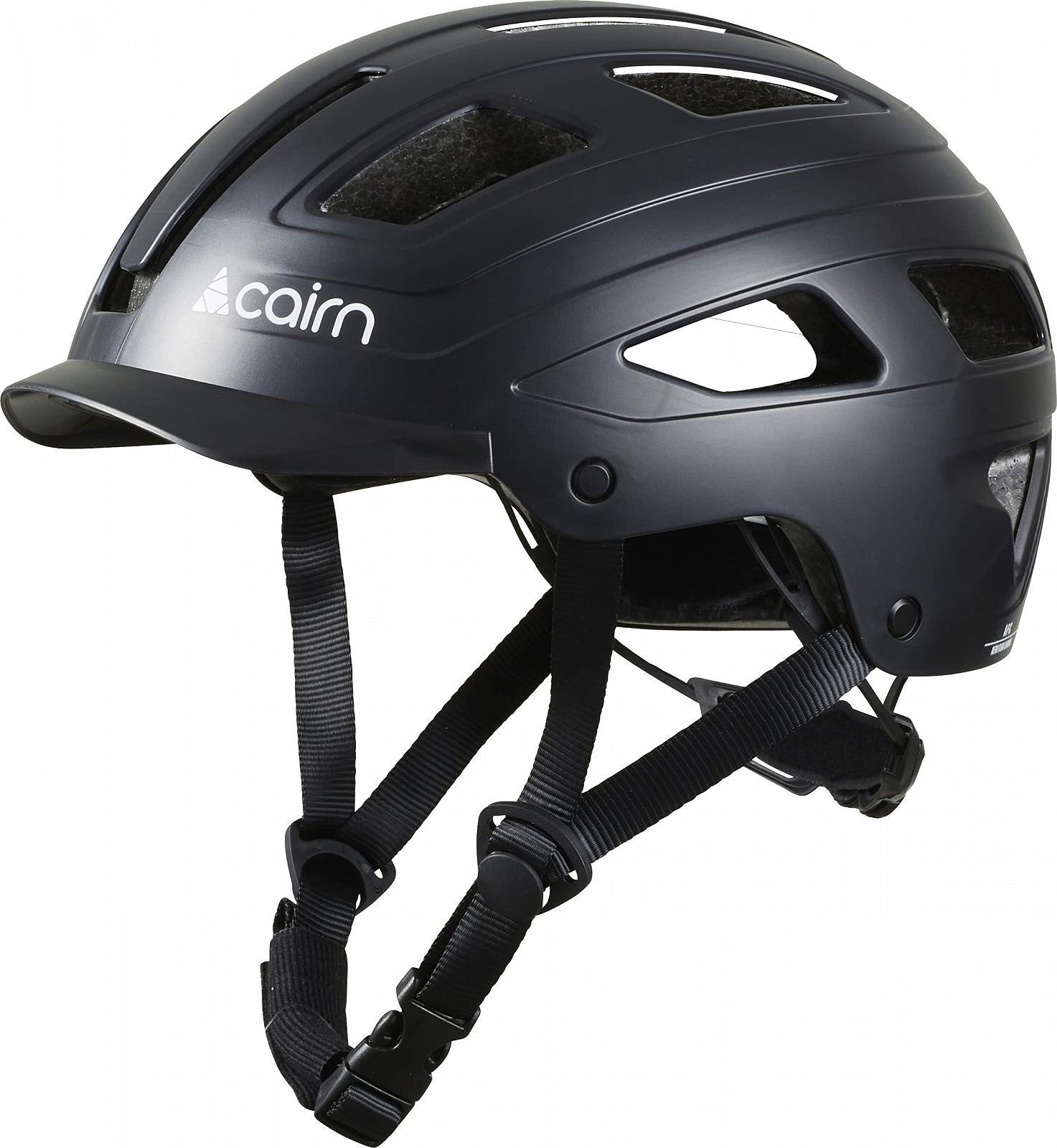 Шолом Cairn Clarke, 02 Matte Black, M (55/58), фото №1