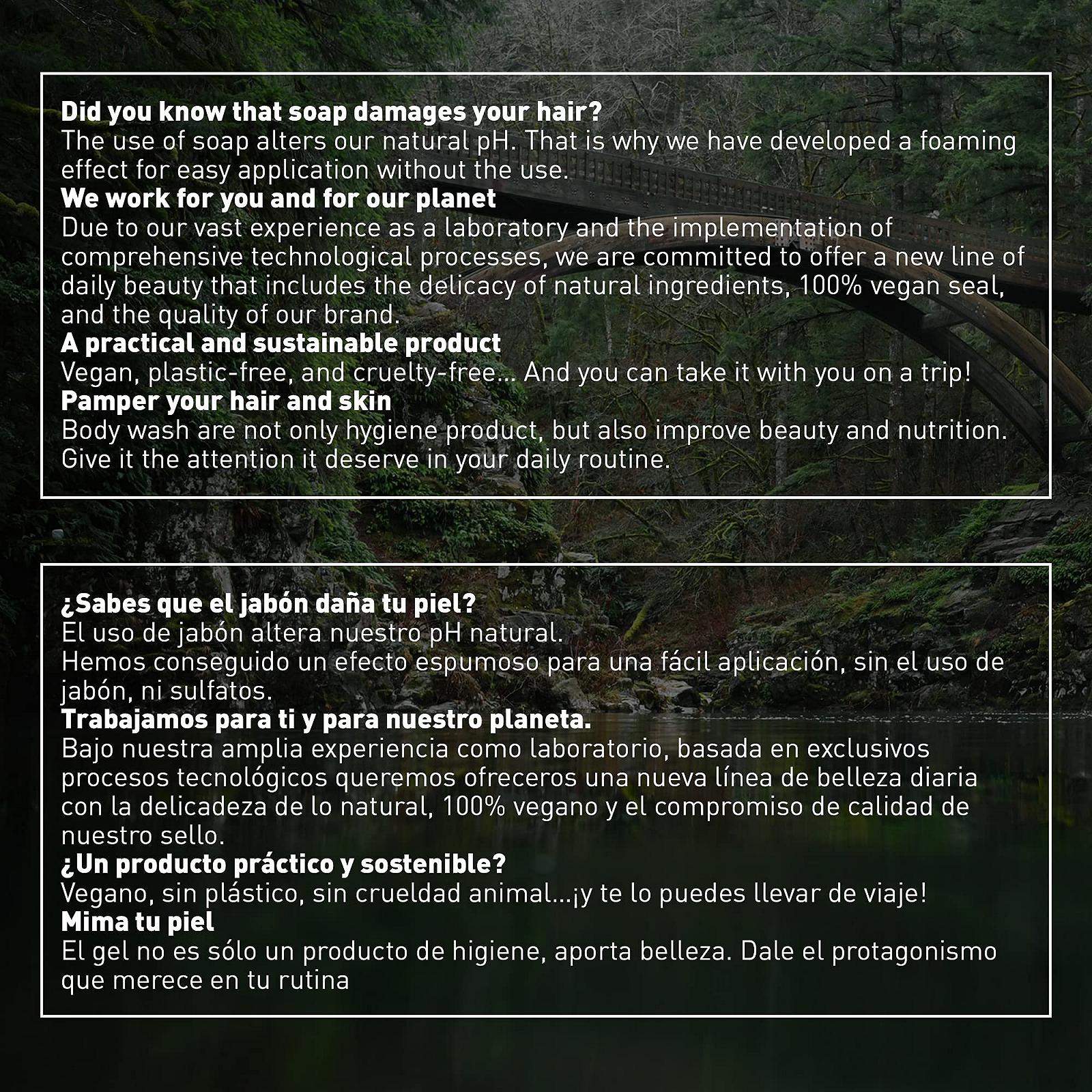 Твердый гель для тела Valquer Laboratorios Válquer Solid Body Gel с активированным углем 50 г, фото №5