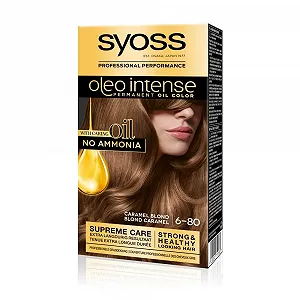 Краска для волос Syoss Oleo Intense 6-80 Карамельный Блонд - 1 шт synthetic.ua - Фото 1