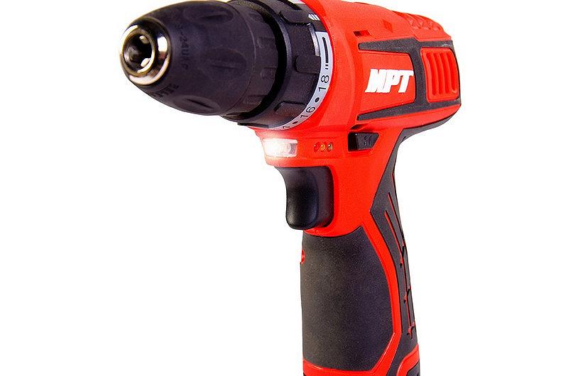 Дриль-шуруповерт акумуляторна MPT 12 В Li-ion 1.5 Аг 0-600 об/хв 0-10 мм 1 АКБ MCDT1216.B1, фото №4