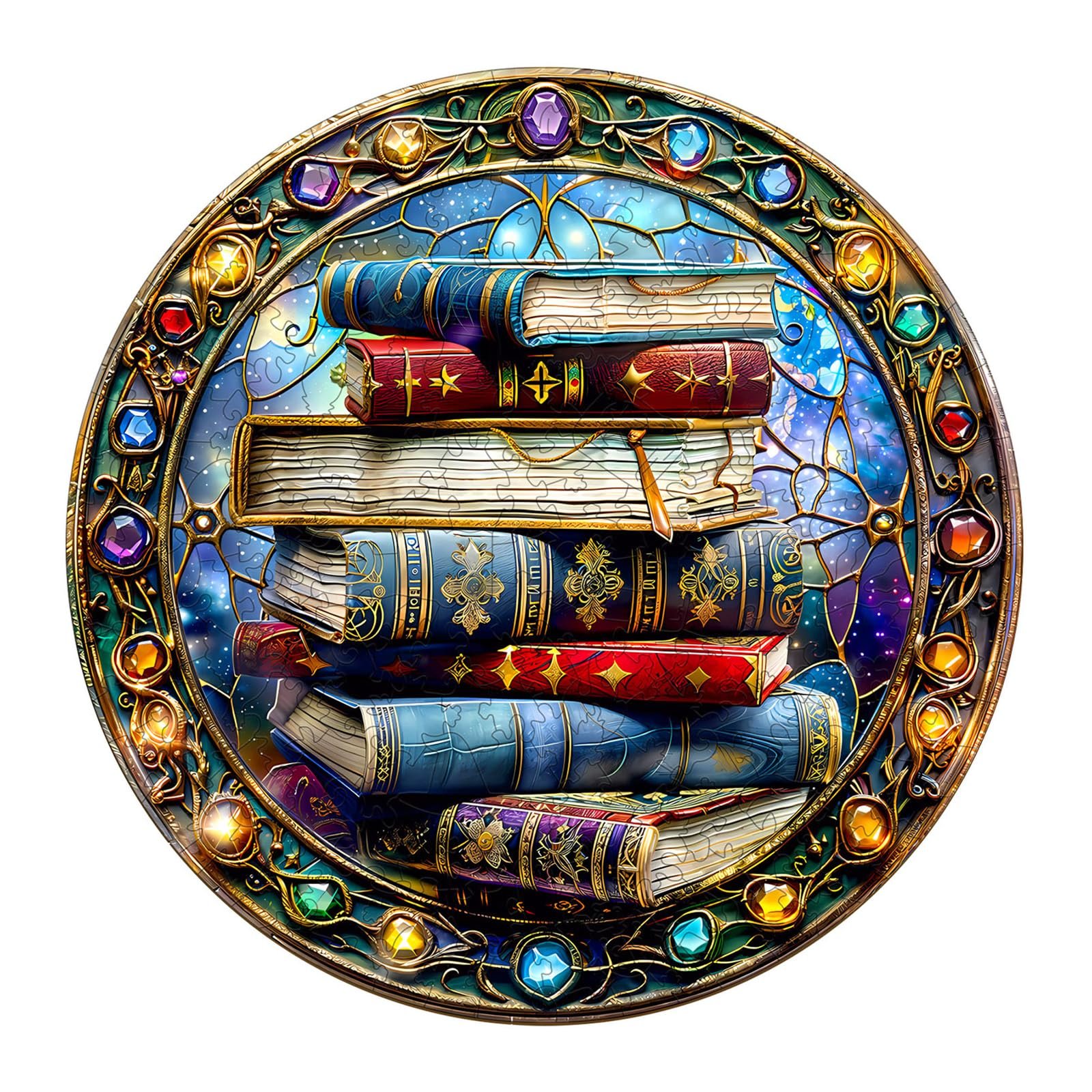 Дерев'яний пазл Magic Book L 300 елементів 34 x 34 см, фото №1 Дерев'яний пазл Magic Book L 300 елементів 34 x 34 см, фото №1