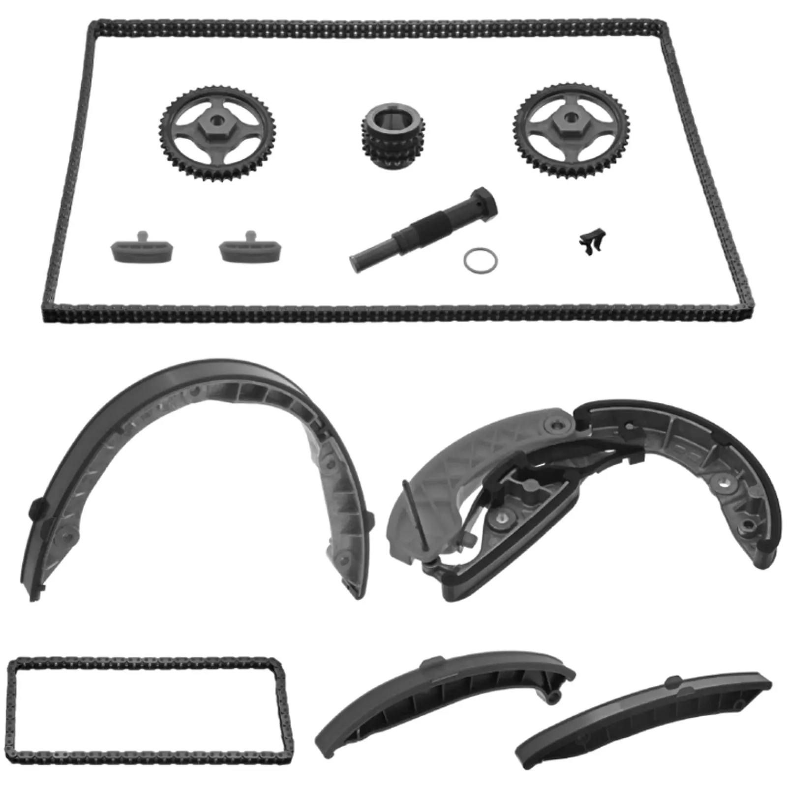 Комплект ланцюга ГРМ PartsTec PTA114-0416 для PORSCHE, фото №1