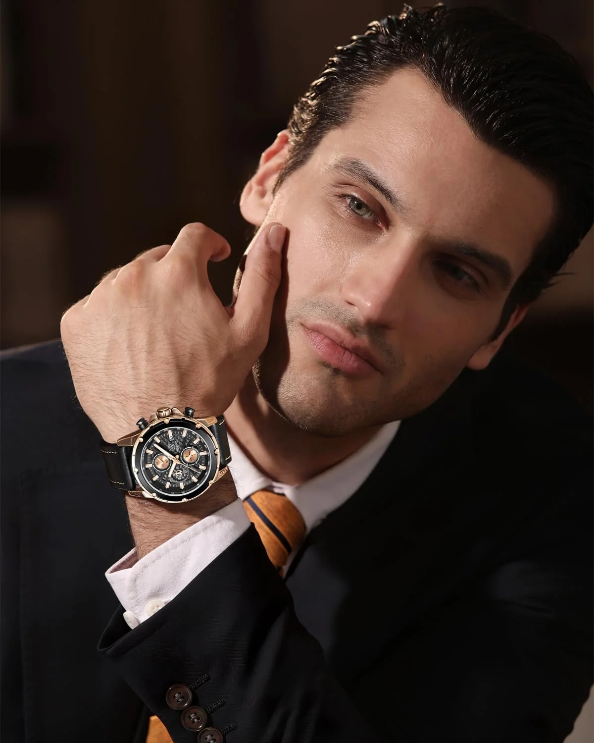 Годинник чоловічий BY BENYAR Хронограф Кварцовий, фото №2