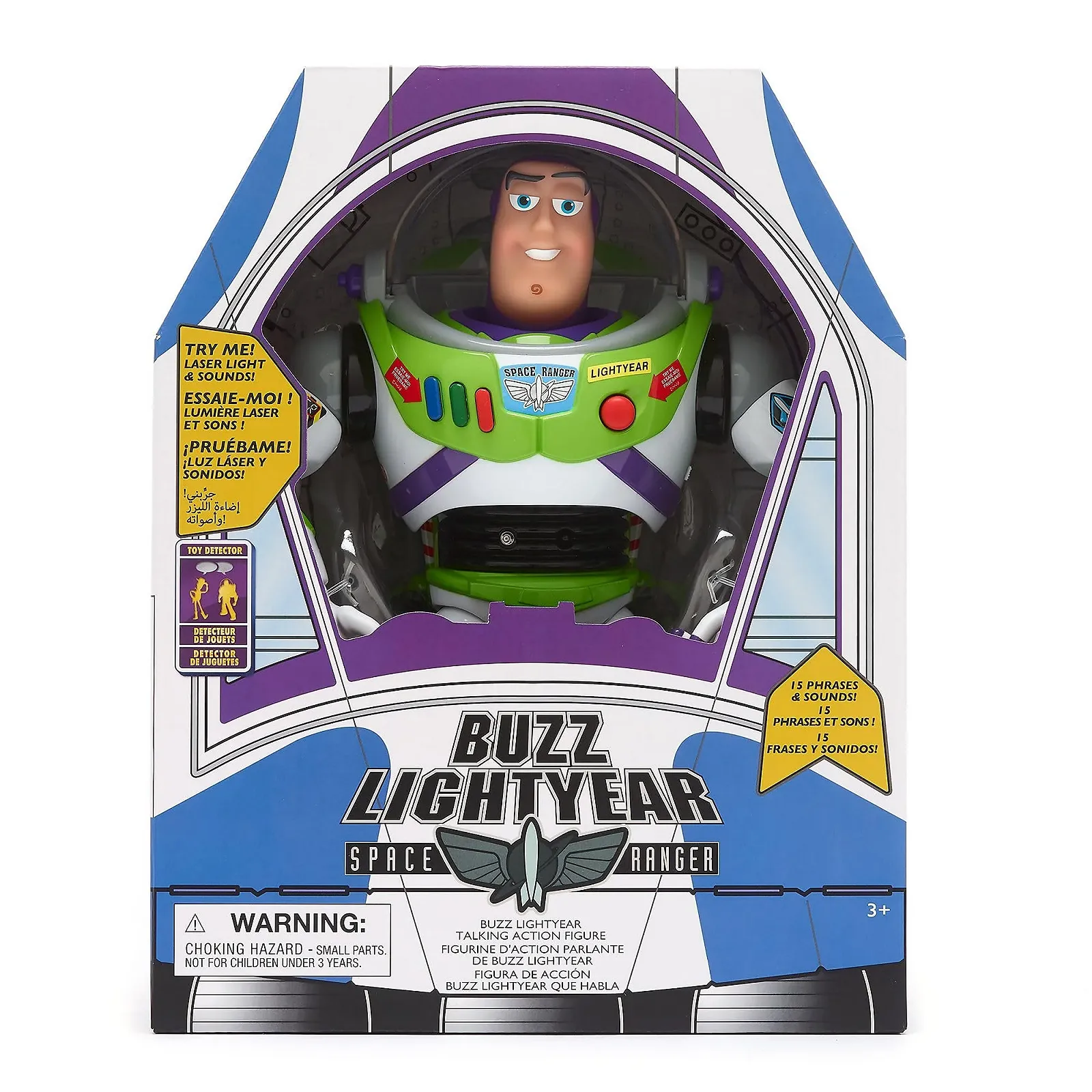 Интерактивная фигурка Disney Store Toy Story Buzz Lightyear Space Ranger 36 см / 14 дюймов, фото №4
