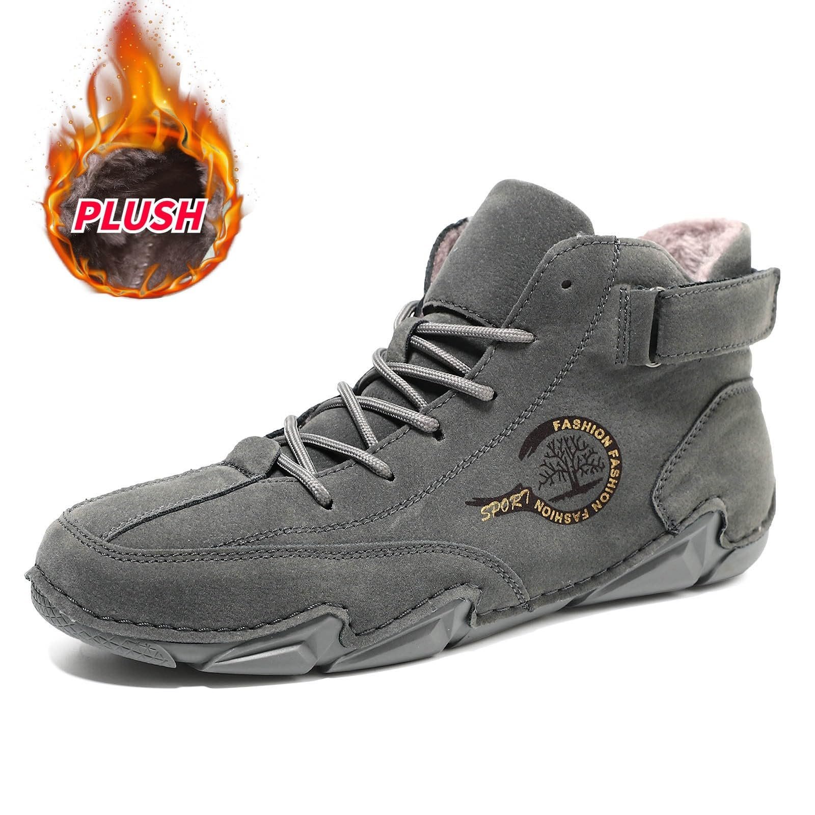 Мужские Ботинки Beck Shoes Italian Handmade High Leather Waterproof Lightweight Non-Slip All Year Round, фото №2