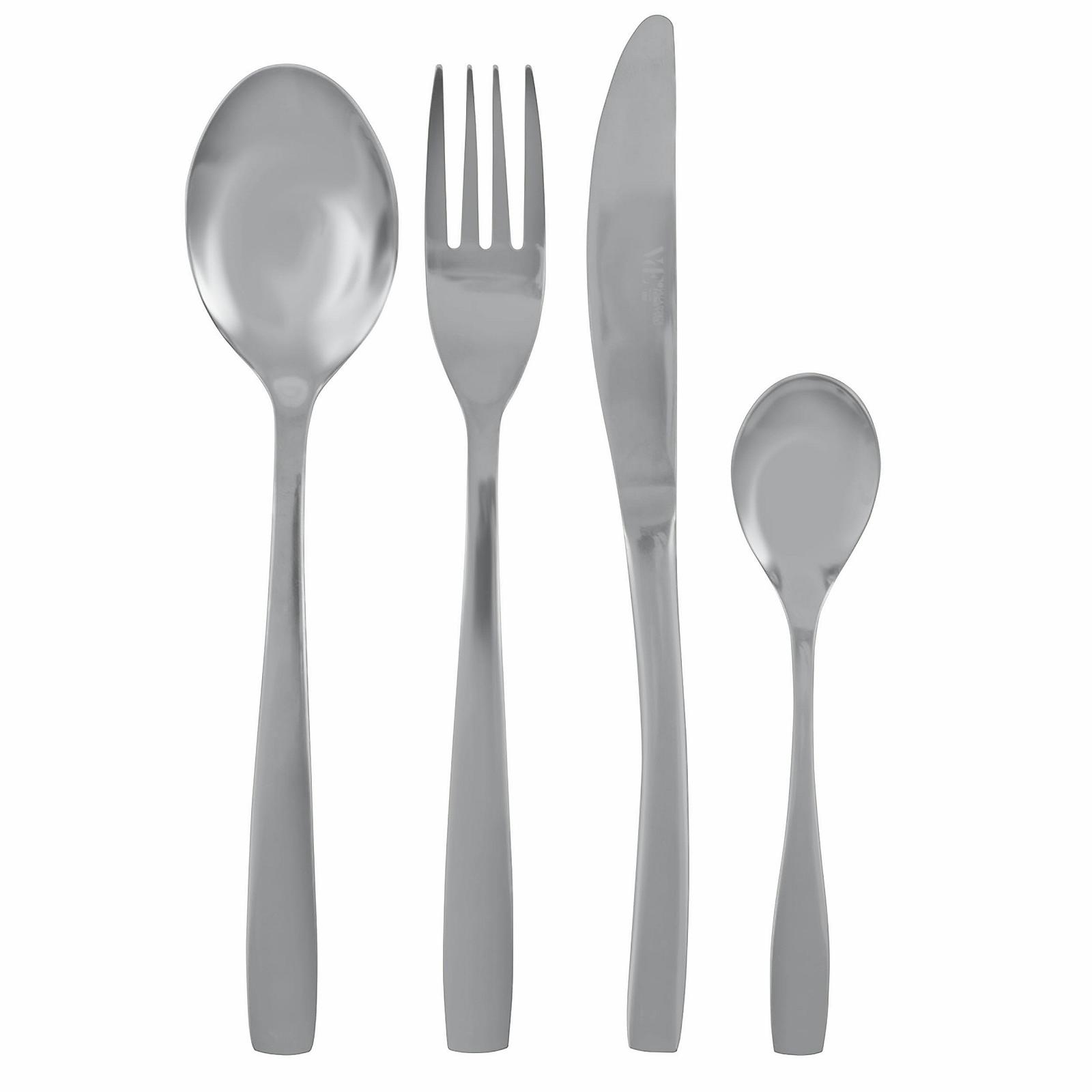 Набор столовых приборов Villa d'Este Home Tivoli Madison, 24 предмета, нержавеющая сталь 18/0, полированное серебро, фото №1 Набор столовых приборов Villa d'Este Home Tivoli Madison, 24 предмета, нержавеющая сталь 18/0, полированное серебро, фото №1