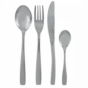 Купити Набір столових приборів Villa d'Este Home Tivoli Madison, 24 предмети, нержавіюча сталь 18/0, поліроване срібло - Фото 1 Набір столових приборів Villa d'Este Home Tivoli Madison, 24 предмети, нержавіюча сталь 18/0, поліроване срібло - Фото 1