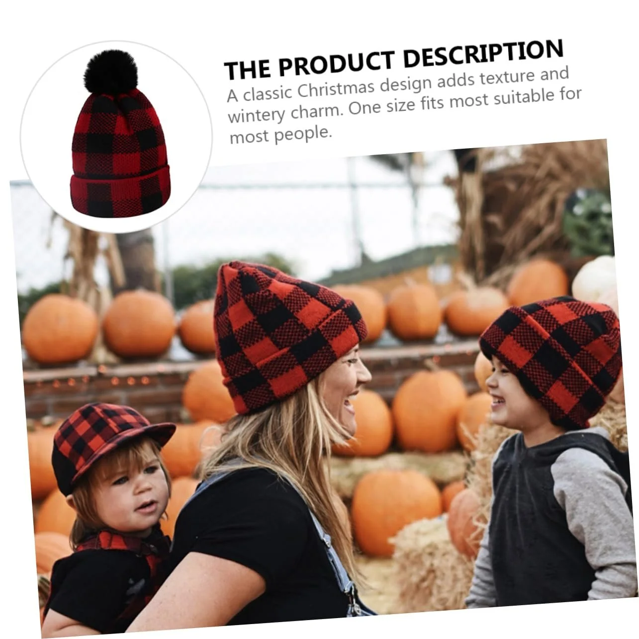 Комплект шапок (3 шт.) Дитяча зимова, фото №3