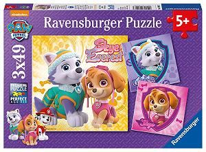 Купить Пазл Ravensburger 08008 Paw Patrol Enchanting Dog Girl 3 x 49 элементов - Фото 1 Пазл Ravensburger 08008 Paw Patrol Enchanting Dog Girl 3 x 49 элементов - Фото 1