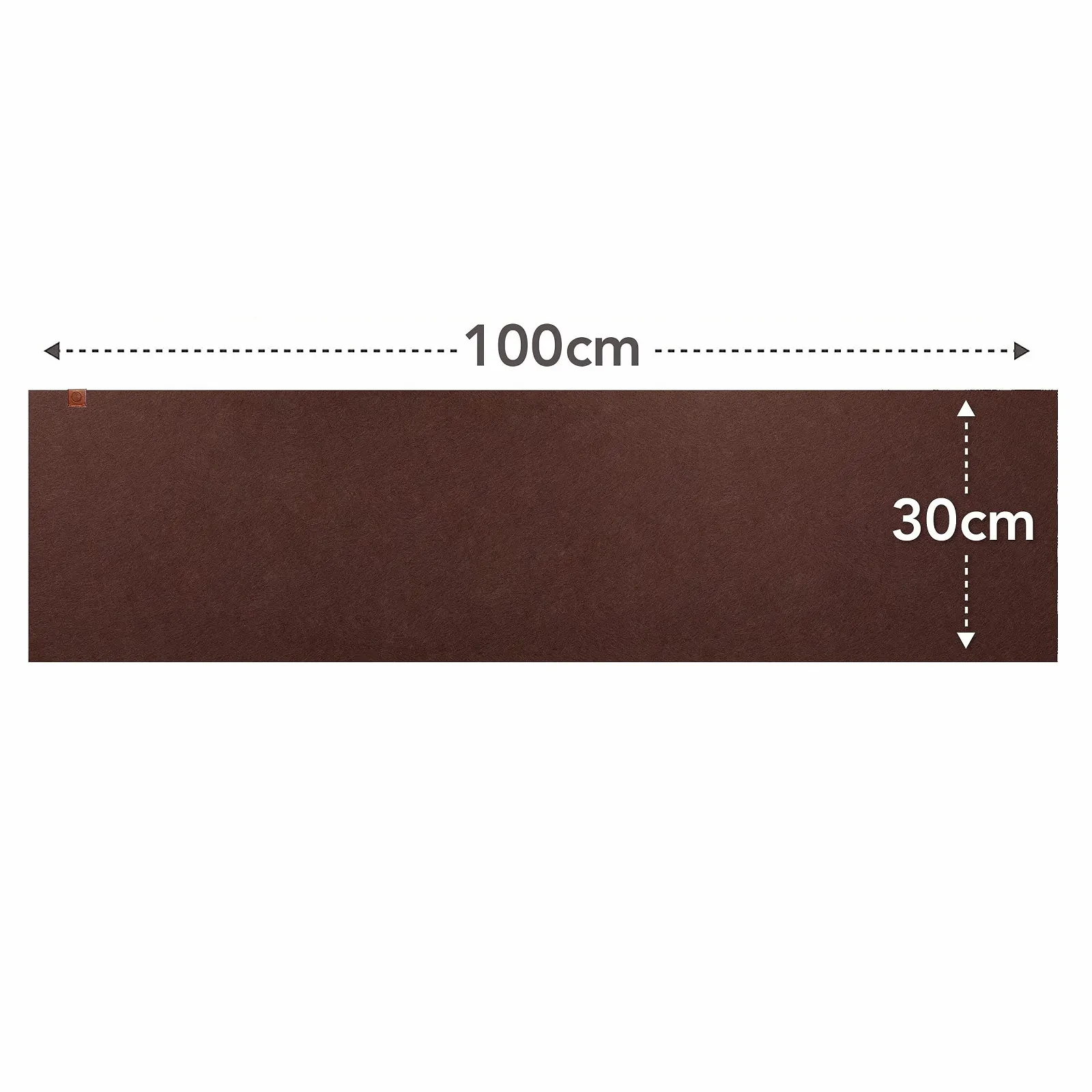 Ранер для столу Sidorenko Modern Felt 100 x 30 см Brown, фото №3 Ранер для столу Sidorenko Modern Felt 100 x 30 см Brown, фото №3