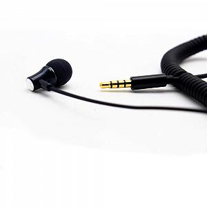 Наушники LINHUIPAD с микрофоном In-Ear моно 3.5 мм металлические synthetic.ua - Фото 1