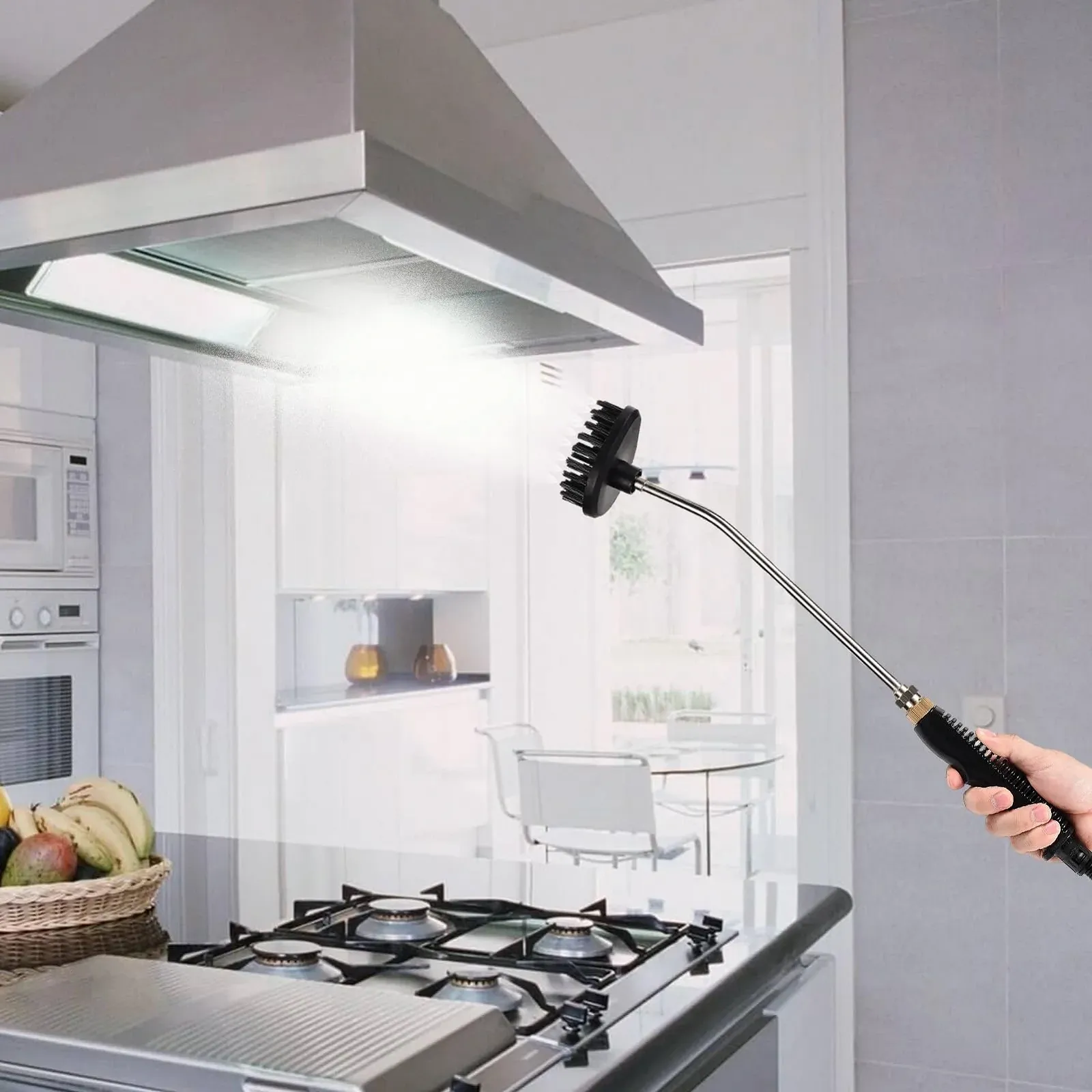 Пароочисник ADWOLT ручний 2500 Вт 3 Бар білий, фото №3