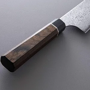 Нож универсальный Suncraft Senzo Black Damask 12 см synthetic.ua - Фото 1