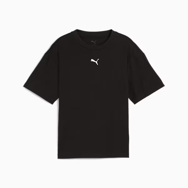 Футболка підліткова ESS Boxy Tee 68513101 Puma Чорний L, фото №4
