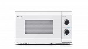 Мікрохвильова піч Sharp YC-MS01E-C 20 л 800 Вт Crystal White - Фото 1