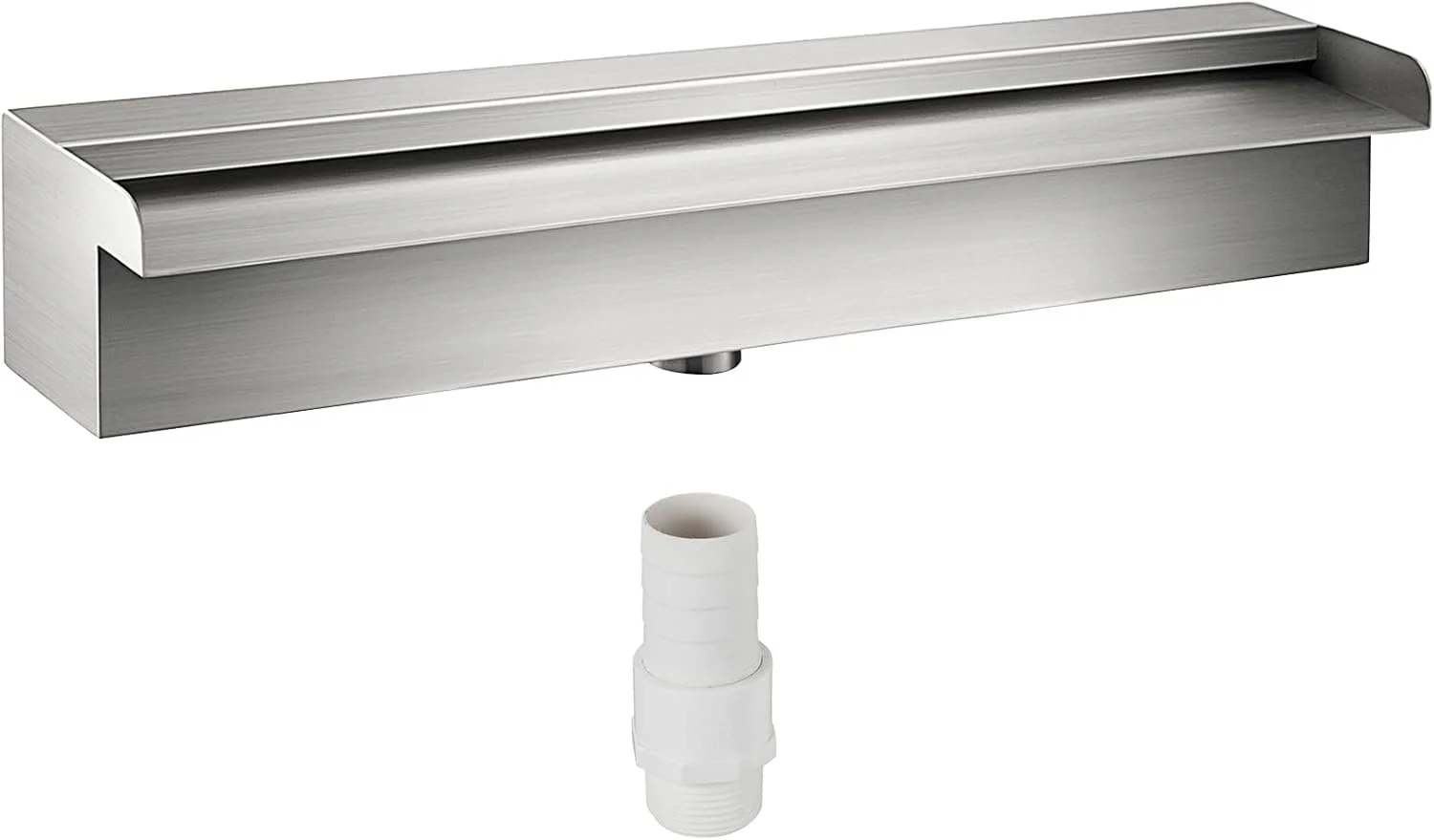 Фонтан для басейну VEVOR FAGA-6252 / 30 см ширина потоку / Нержавіюча сталь / Сріблястий, фото №2 Фонтан для басейну VEVOR FAGA-6252 / 30 см ширина потоку / Нержавіюча сталь / Сріблястий, фото №2