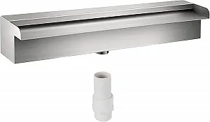 Фонтан для басейну VEVOR FAGA-6252 / 30 см ширина потоку / Нержавіюча сталь / Сріблястий ціна на synthetic.ua - Фото 1 Фонтан для басейну VEVOR FAGA-6252 / 30 см ширина потоку / Нержавіюча сталь / Сріблястий synthetic.ua - Фото 1