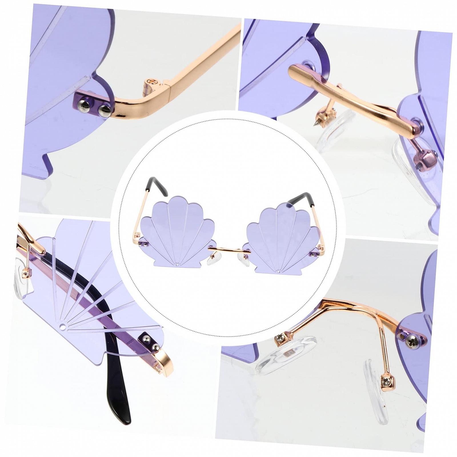 Сонцезахисні окуляри PACKOVE з мушлеподібним візерунком, фото №5