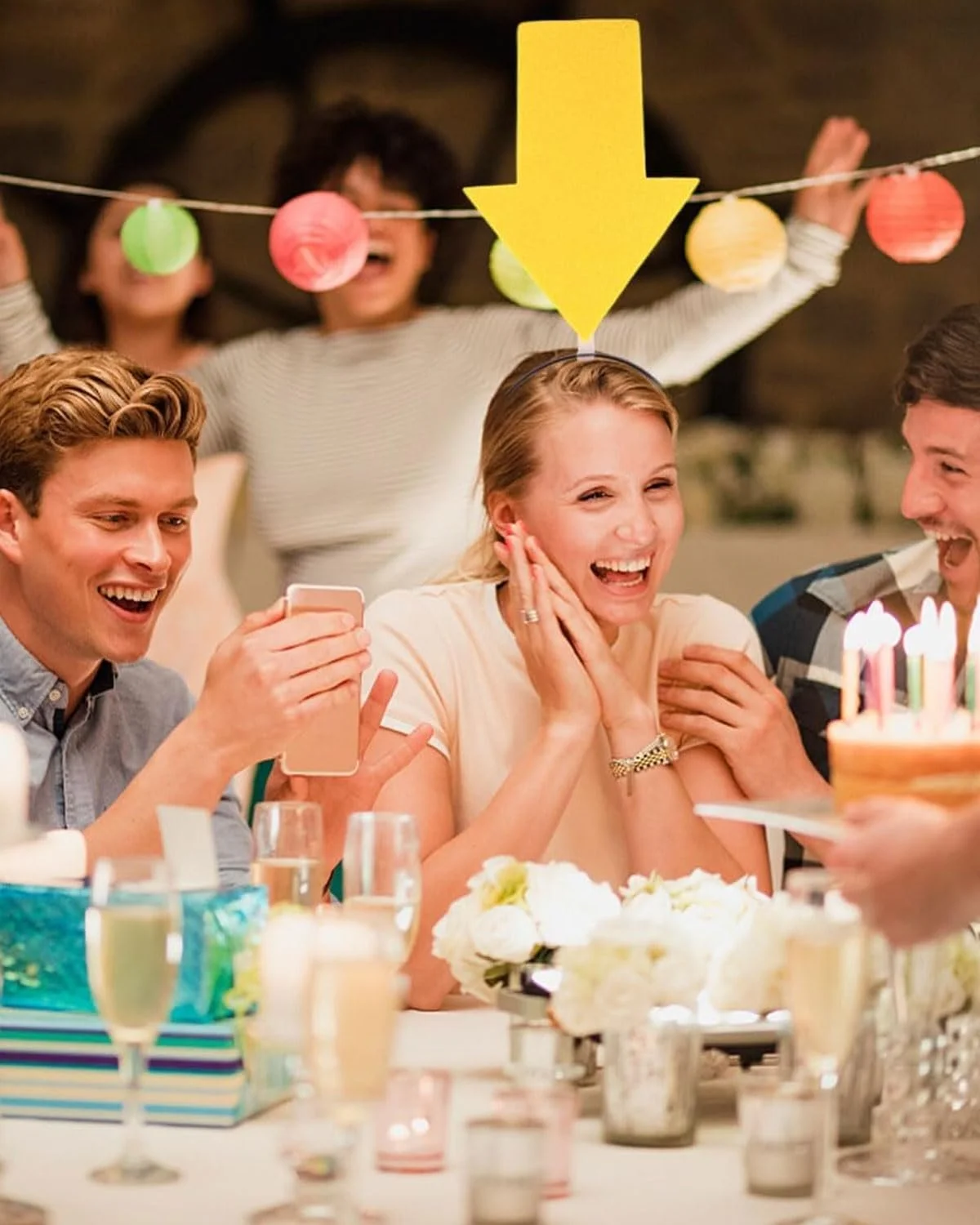 Набір з 4 обручів на голову Різдвяний, фото №5