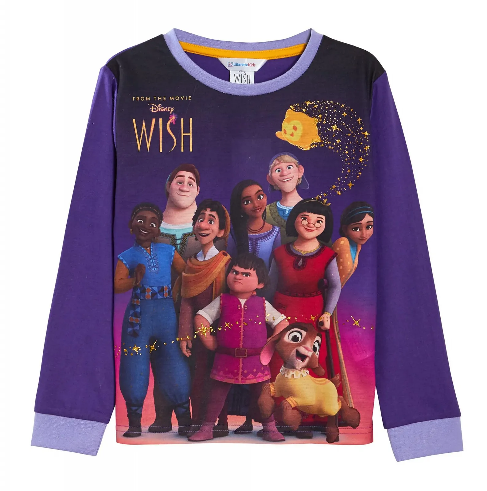 Піжама Disney Wish Asha для дівчаток, повна довжина, фото №4 Піжама Disney Wish Asha для дівчаток, повна довжина, фото №4