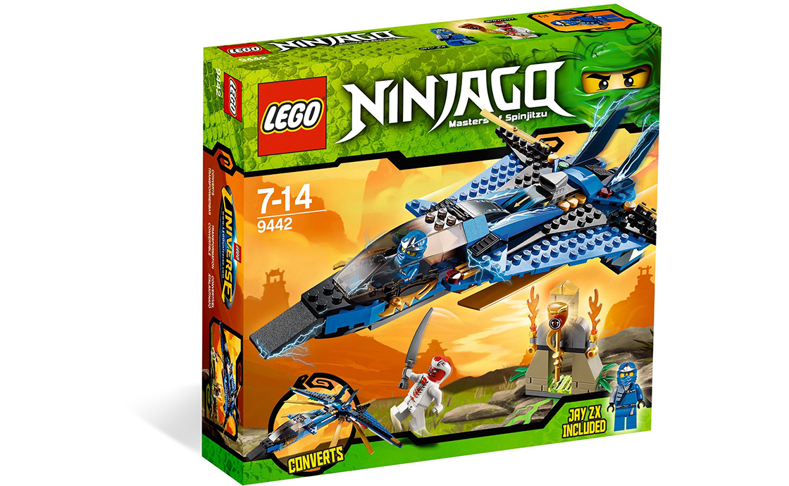 Конструктор Лего LEGO NINJAGO Штормовой истребитель Джея 9442, фото №1