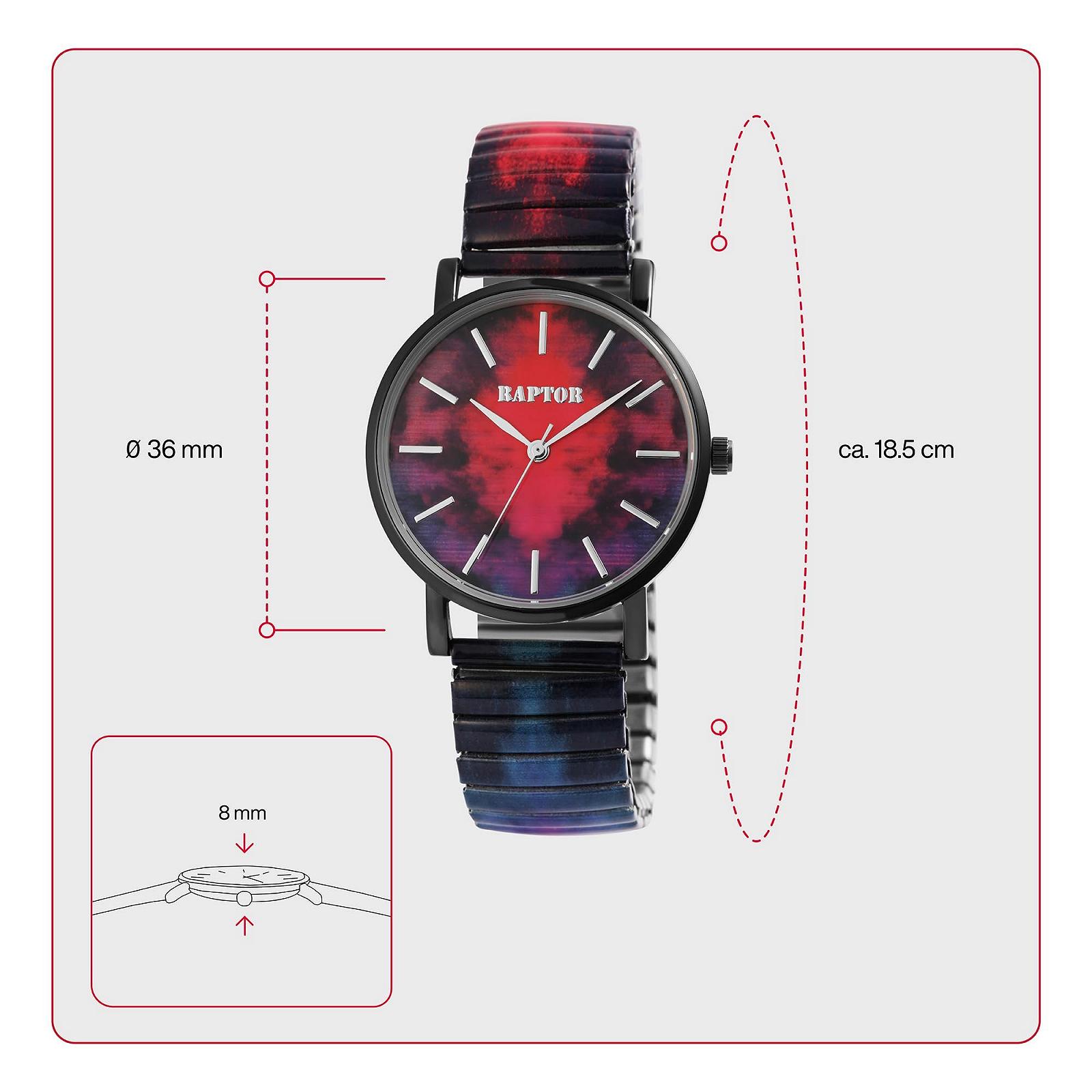 Годинник Raptor Жіночий Кольорова Серія Аналоговий Кварцовий Браслет, фото №4 Годинник Raptor Жіночий Кольорова Серія Аналоговий Кварцовий Браслет, фото №4