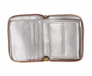 Гаманець GUESS Giully SLG Small Zip Around Світло-рожевий synthetic.ua - Фото 1