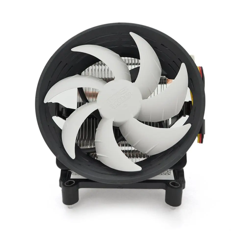 Кулер процесорний Pccooler V3 для AMD AM2/3/4 FM1/2 Intel 775/1151/1150/1156/1155, 3-pin, RPM 2000±10%, BOX, фото №1